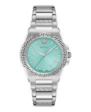 Versace Womens Stainless Steel 38mm Bracelet Fashion Watch