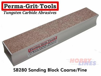 Perma-Körnung SB280 Schleifblock 280 mm grob/fein doppelseitig Wolframcarbid
