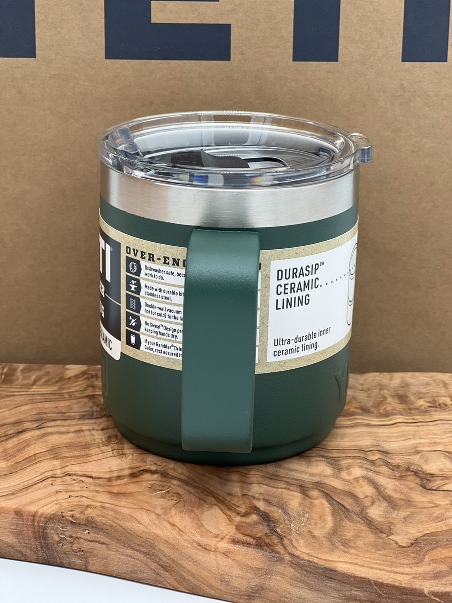 Yeti Rambler 10 oz Mug Northwoods Green DURASIP CERAMIC Yeti Rambler 10 oz Mug Northwoods Green DURASIP CERAMIC