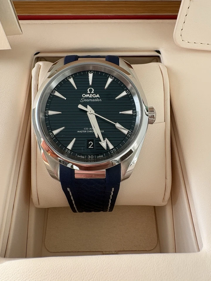 OMEGA Seamaster Aqua Terra 150m 38mm Blau - Bild 2 von 4