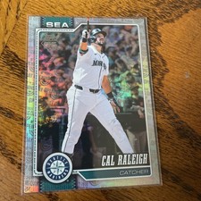 Cal Raleigh 2026 Topps Series 1 Celebration Opening Day Foil Parallel Mariners