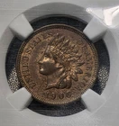 1906 Indian Cent Stack's W 57th St. Collection - NGC MS 62