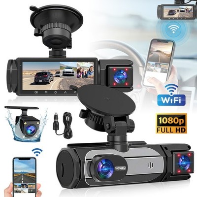 3.16'' 1080P Car Auto KFZ DVR Kamera Video Recorder Dash Cam Camera Dual Lens HD