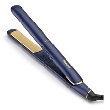 BaByliss 2516U Midnight Luxe 235 Hair Straightener - Blue. Titanium ceramic 