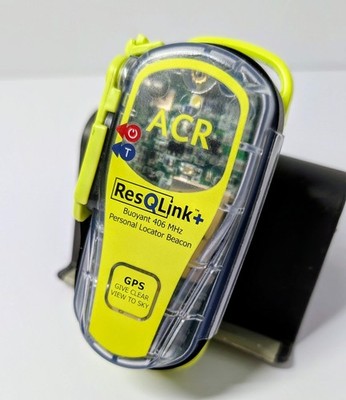 ACR ResQLink+ GPS Personal Locator Beacon Expired  Model PLB-375 Passes Tests