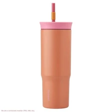 Owala 24oz Stainless Steel Straw Tumbler - Tangy Tango