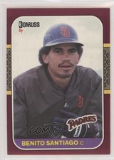 1987 Donruss Opening Day Box Set Benito Santiago #148 1c7
