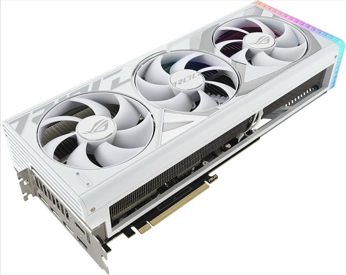 ASUS ROG Strix GeForce RTX 4090 24GB GDDR6X White OC Edition