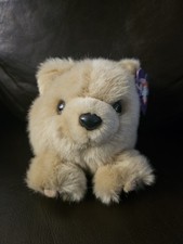 HONEY THE BEAR PUFFKINS By Swibco vintage plush Stuffed Animal 3-27-97