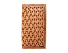 Nocona Western Wallet Mens Rodeo Basketweave Natural N500050948