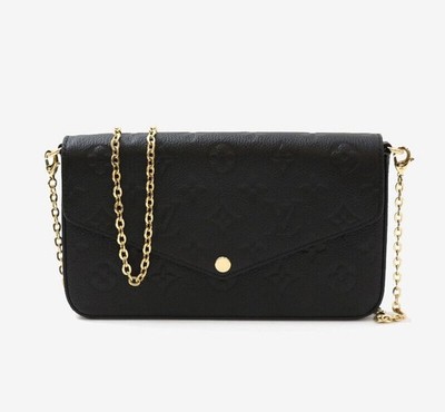 Louis Vuitton Felice Pochette Monogram Empreinte Schwarz Crossbody 154942192
