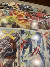 PARADISE X (2002) 13 ISSUE COMPLETE SET #0-12 & X MARVEL COMICS