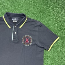 Psycho Bunny Men s Short Sleeve Polo Shirt Size 6 Large Blue