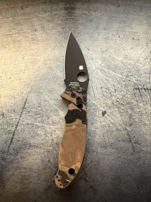 Spyderco Manix 2 Brn/Bik S90V C101MGPBRBBK2