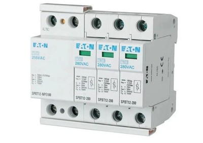 Neu Eaton SPBT12-280-3 + NPE Überspannungsschutzgerät 158332