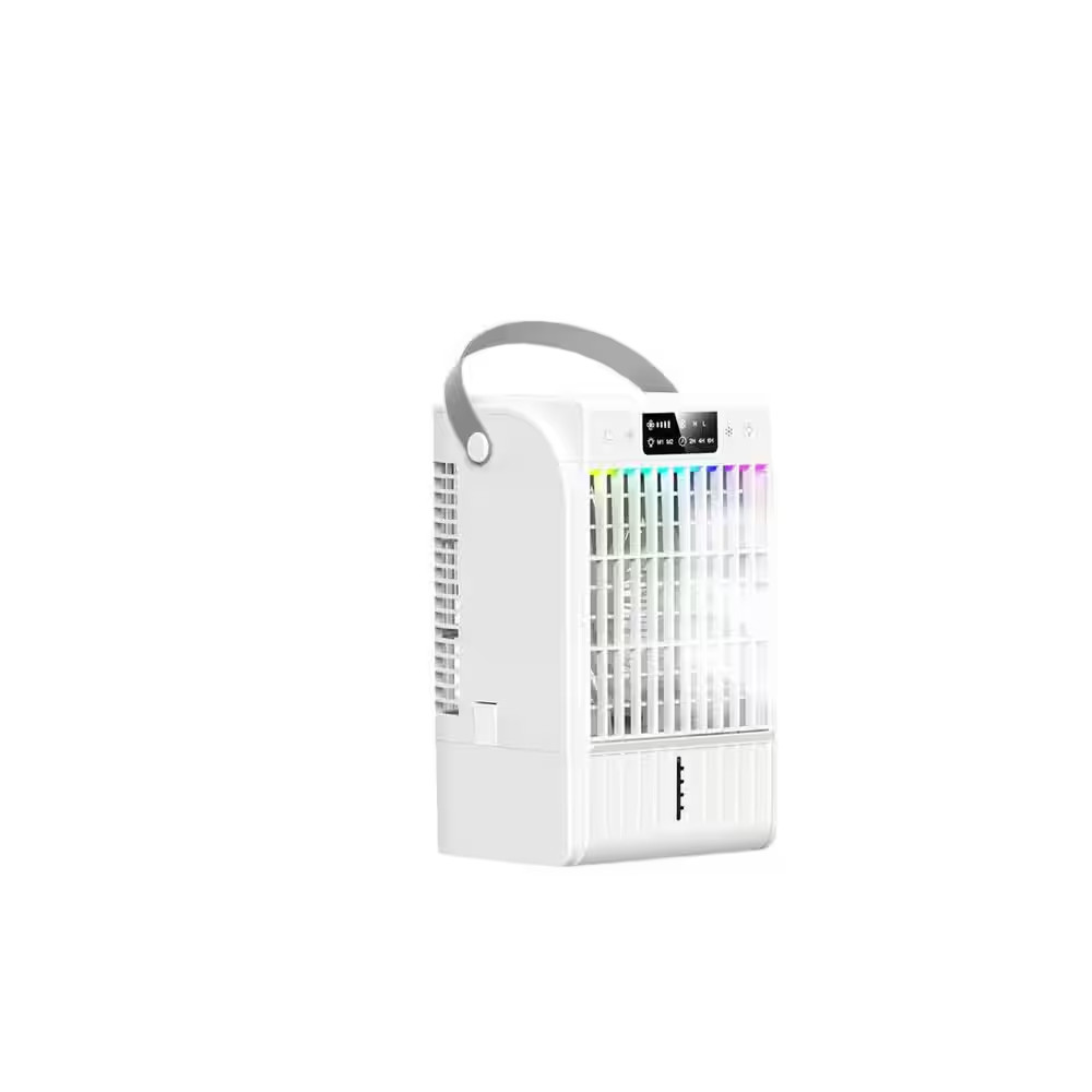 2-6 Hours 1500 ML Portable Evaporative Air Cooler 4-Wind Speeds 2-Spray Modes Ti