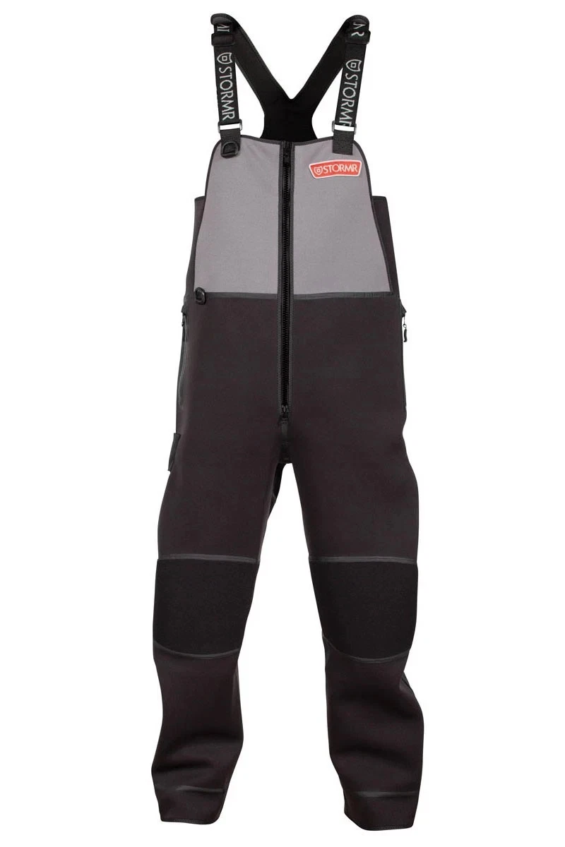 STORMR Mens Strykr Neoprene Waterproof Windproof Fleece-Lined Fishing Bib