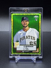 2021 Topps Chrome Platinum Anniversary - JT Brubaker #140 G & Y 70th  /99 (RC)