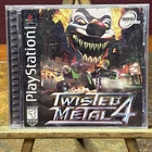 Twisted Metal 4 Sony PlayStation 1 PS1 (1999) CIB w/ Manual Black Label