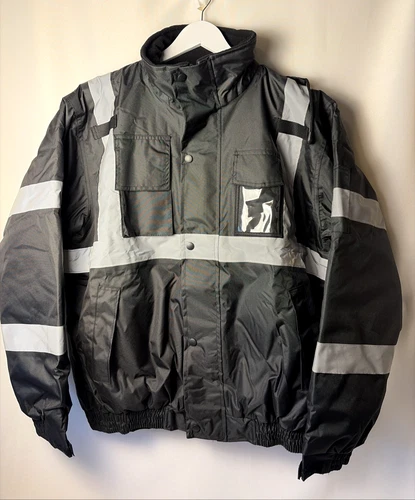 High Visibility Safety Jacket J2023 - size L - NEW image 6