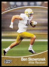 2021 SAGE Premier Draft Ben Skowronek 126 Gold Notre Dame Fighting Irish