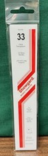 Showgard size 33 Clear hingeless stamp mount NEW unopened pack 1st quality 215mm
