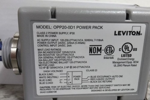 Leviton OPP20-D1 10 Pack Gray Occupancy Sensor - Picture 6 of 11