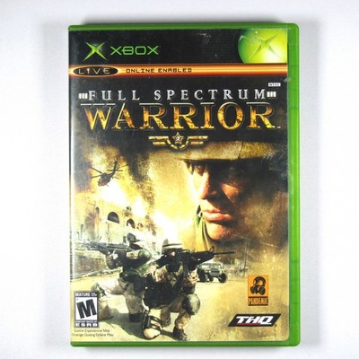Full Spectrum Warrior Xbox CIB Authentic Tested Complete in Box