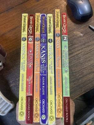 Lot of 7 Beast Quest Books Blade