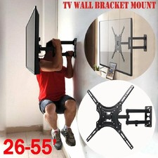 TV Wall Swivel Bracket Mount for 32-55 Inch Universal Tilt Flat LCD LED And TV