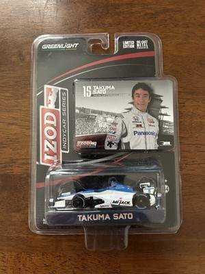 Takuma Sato Rahal Letterman Lanigan Racing #15 Racing Greenlight Racing Car