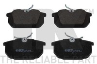 NK Bremsbelagsatz, Scheibenbremse 222324 FüR Alfa Romeo Fiat Lancia