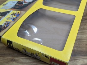 Lego 6061 Siege Tower Castle Original Box RARE Box Knights Vintage 6081 6086