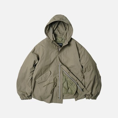 Authentic Frizmworks Oscar Fishtail Jacket 003 khaki beige Quilted Liner