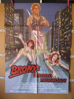 A1349   BRONX : DISTRITO PELIGROSO ! KAREN AUSTIN, DIANA SCARWID, CHRISTINE BELF