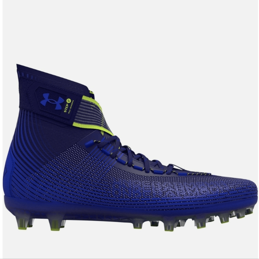 UNDER ARMOUR Highlight MC Flex
Wrap Navy Blue Green Neon
Football Cleats Mens 12 Built For The Speed Demon ? ​Find that extra gear with the  main image 3
