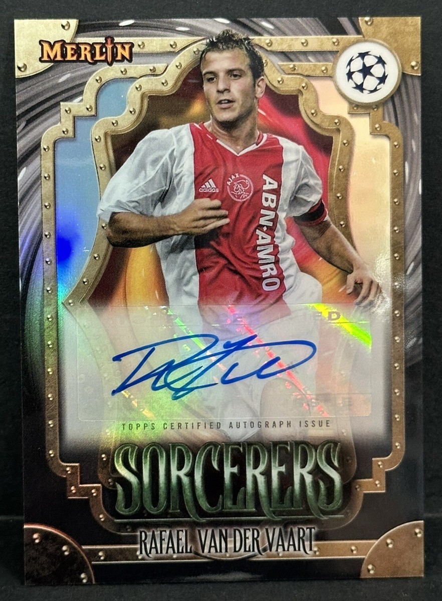 2023-24 Topps Merlin UEFA Ajax Rafael Van Der Vaart 2023-24 Topps Merlin UEFA Ajax Rafael Van Der Vaart