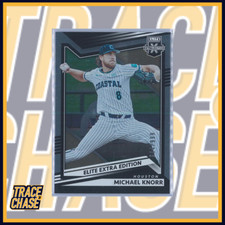 2022 Panini Elite Extra Edition Baseball Michael Knorr 994/999 #75