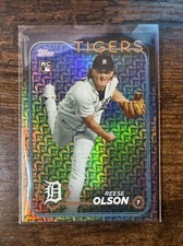 2024 Topps Series 1 Reese Olson #308 RC | Holiday Foil | Detroit Tigers 