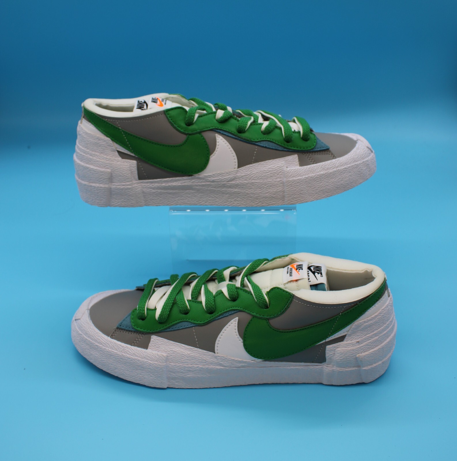 SACAI X NIKE Taglia 10 5 Nike Blazer Low x Sacai Classic Verde Sneakers Basse 2021 DD1877 001
