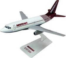 Flight Miniatures MarkAir Boeing 737-200 Desk Top Display 1/180 Model Airplane