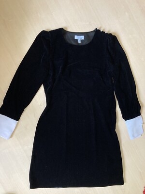 & other stories  leichtes Samtkleid mit Perlen, limitierte CoLab, Gr. 38, M