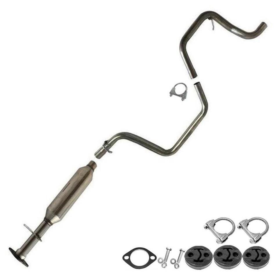 Stainless Steel Exhaust Resonator with Hangers + Bolts fits 20042008