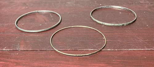 Vintage Metall Armreifen Armband Konvolut - Bild 1 von 11