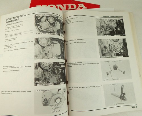ORIGINAL HONDA 87-88 CBR1000F TALLER SERVICIO REPARACIÓN MANUAL DE MANTENIMIENTO FABRICANTE DE EQUIPOS ORIGINALES - Imagen 4 de 7