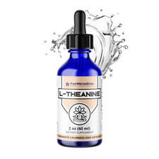 L-Theanine - Easy Liquid Drops for Adults and Kids - Natural Stress Relief