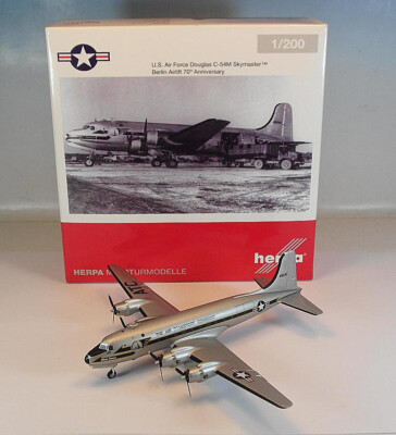 Herpa 1/200 Nr. 559720 Douglas C-54M Skymaster US Air Force OVP #697