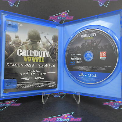 Call Of Duty WWII PEGI Arabic Language PS4 PlayStation 4