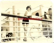 Vintage Virginia Hobbs CHRISTIE COMEDY BATHING BEAUTY 20s Publicity Portrait