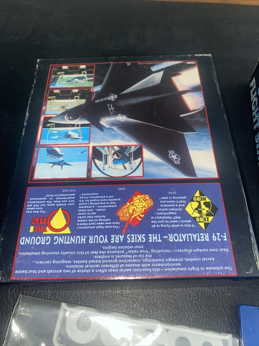 Jeu Vidéo Vintage F29 Retaliator Pour Atari ST - État Très Bon - Jeu Rare Et Collector